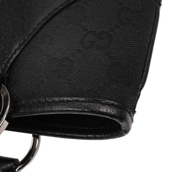 Gucci Black Canvas GG Tote Handbag - Picture 4 of 10